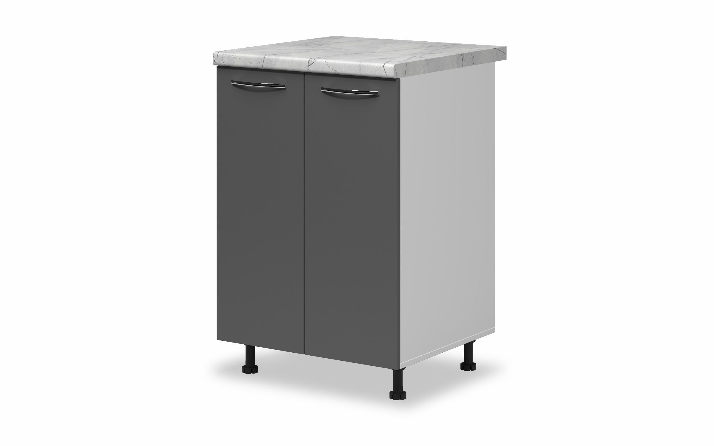 Kitchen cabinet Dakota 07, anthracite matt  1
